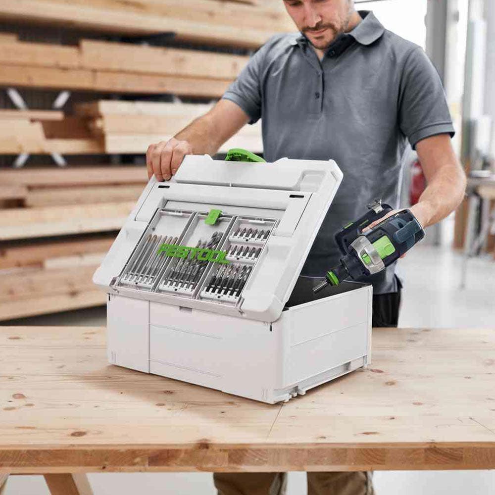 FESTOOL Systainer3 SYS 3 Medium 237mm x 396mm w/ Storage Lid 577348