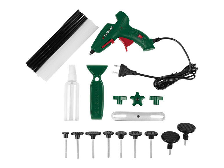 PARKSIDE® Dellen-Reparatur-Set, 21-teilig, mit Klebepistole