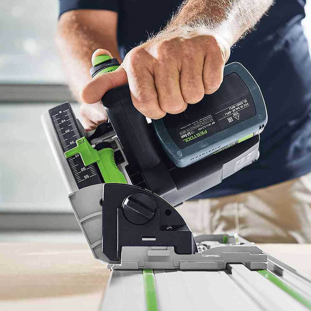 FESTOOL 18V Brushless 2 x 5.2Ah 160mm TSC 55K Plunge Saw Bluetooth XL Kit 577113