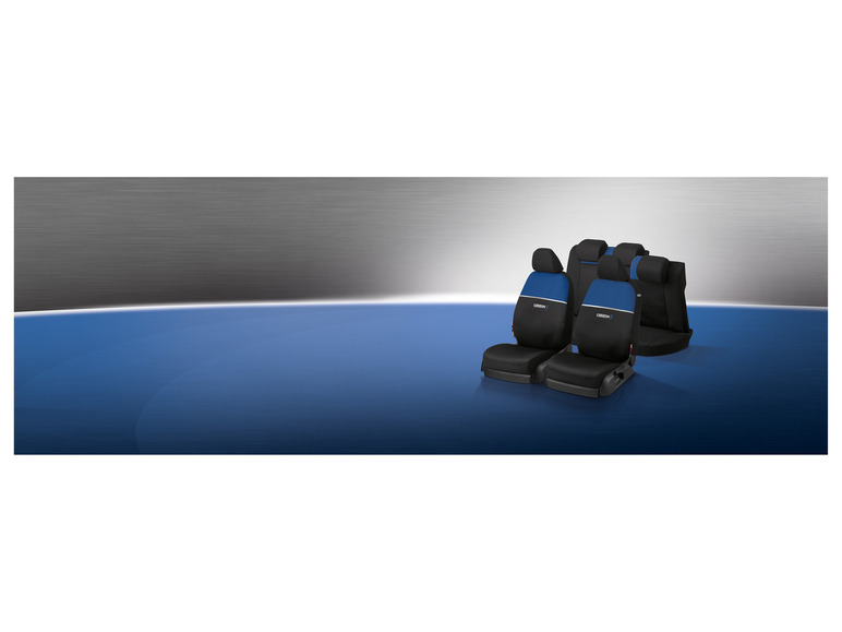 ULTIMATE SPEED® Autositzbezug-Set »Carbon«, 14-teilig