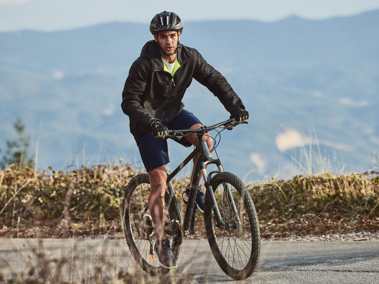 CRIVIT Herren 2-in-1-Funktionshose mit Sitzpolster