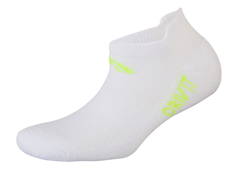 CRIVIT Damen Sport-Sneakersocken, 3 Paar, hoher Baumwollanteil