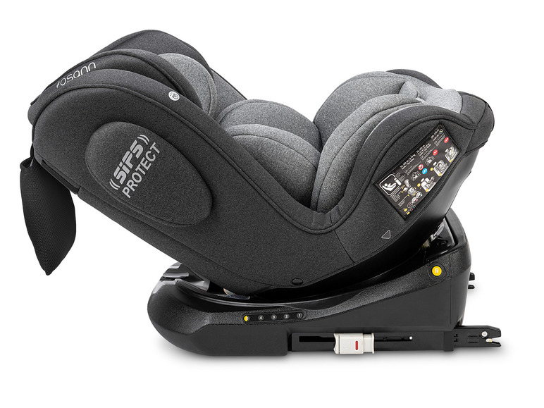 Osann Autokindersitz »Swift360 S«, 360-Grad-Drehfunktion, grau