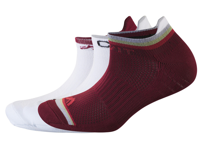 CRIVIT Damen Sport-Sneakersocken, 3 Paar, optimale Passform