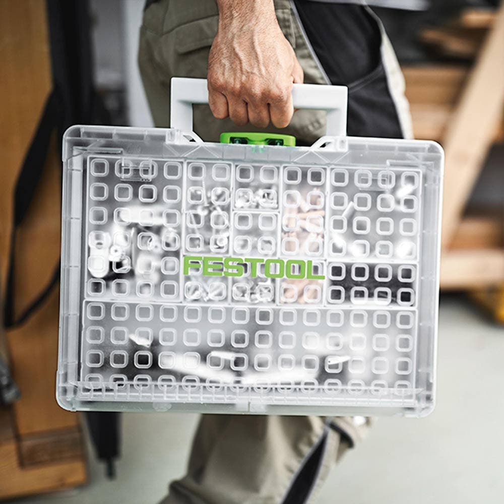 FESTOOL 89mm x 396mm 22 Compartment Organiser Systainer3 - Medium 204853