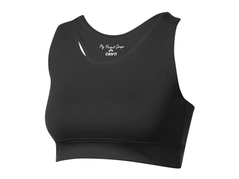 CRIVIT Damen Sportbustier, Light Level, mit formendem Effekt