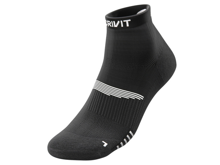 CRIVIT Damen Sportsocken, 2 Paar, optimale Passform