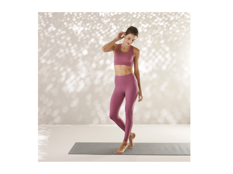 CRIVIT Damen Funktionstights, Schlüsseltasche im Bund