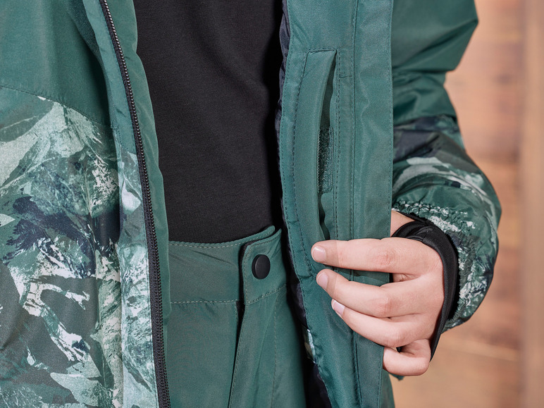 CRIVIT Kinder Skijacke, wärmende Wattierung