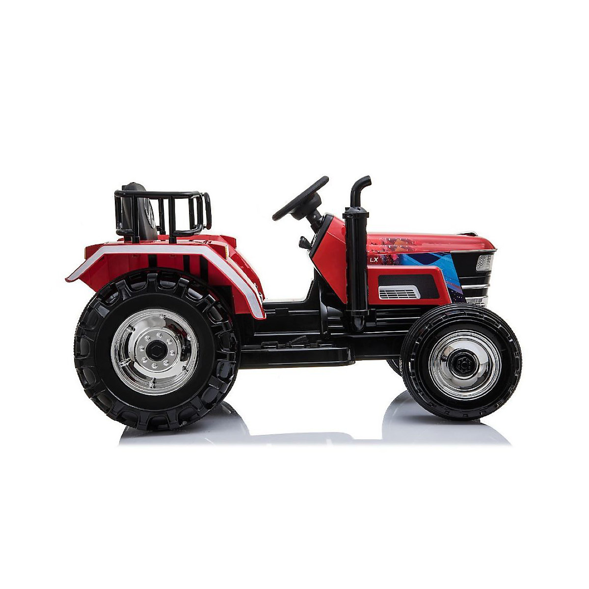 MP3 Musikfunktion Fernbedienung Gurt Elektro-Autos rot