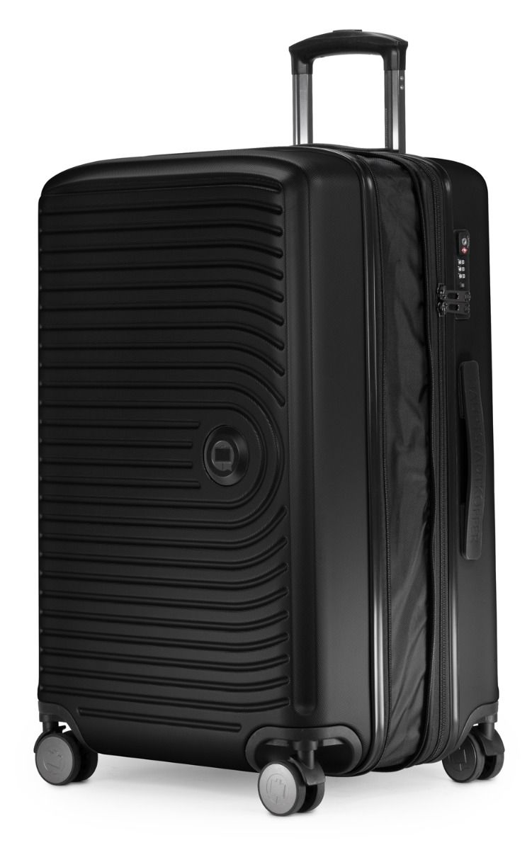 MITTE - Large suitcase, hard shell, matt, XXL extension, TSA, 77 cm, 127 litres