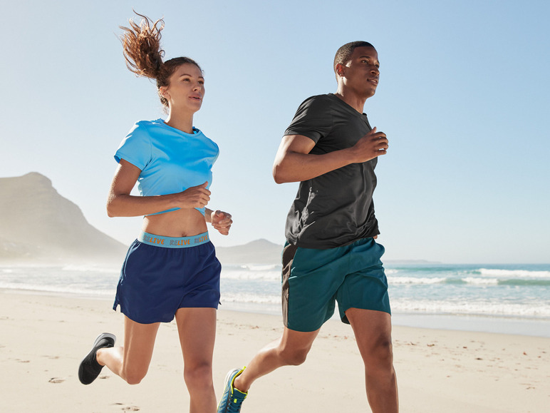 CRIVIT Damen Funktionsshorts mit seitlichen Eingriffstaschen