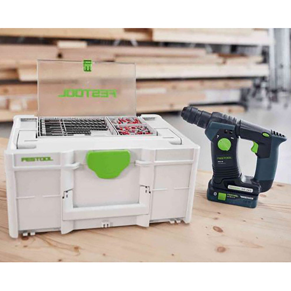 FESTOOL SDS Plus Hammer Drill Bit SYS Case Set for Systainer3 577398