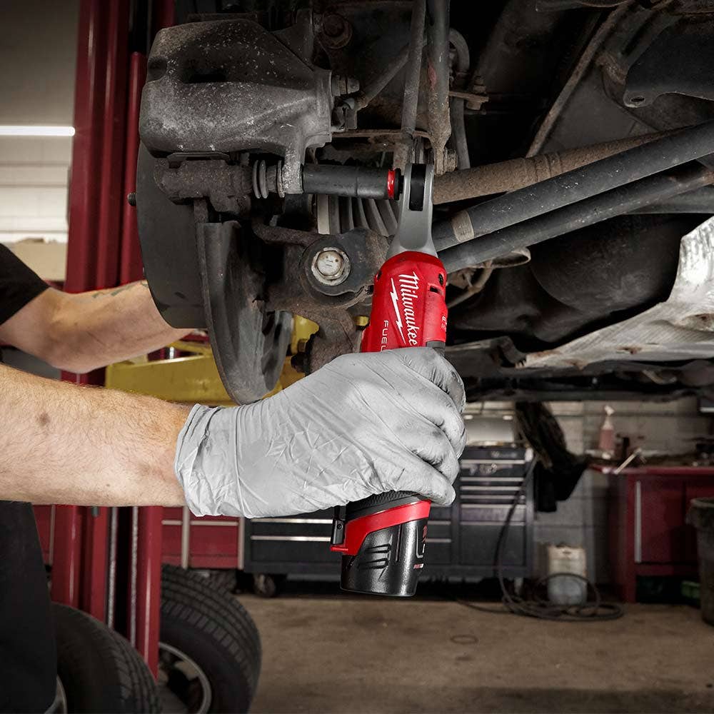 MILWAUKEE 12V FUEL™ Brushless 3/8" High Speed Ratchet Skin M12FHIR38-0