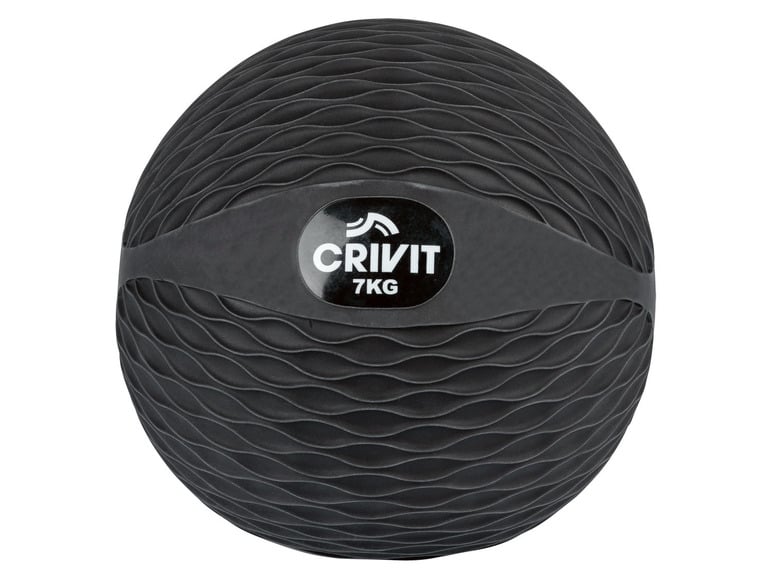 CRIVIT Slam Ball mit Meersandfüllung, 7kg oder 10kg