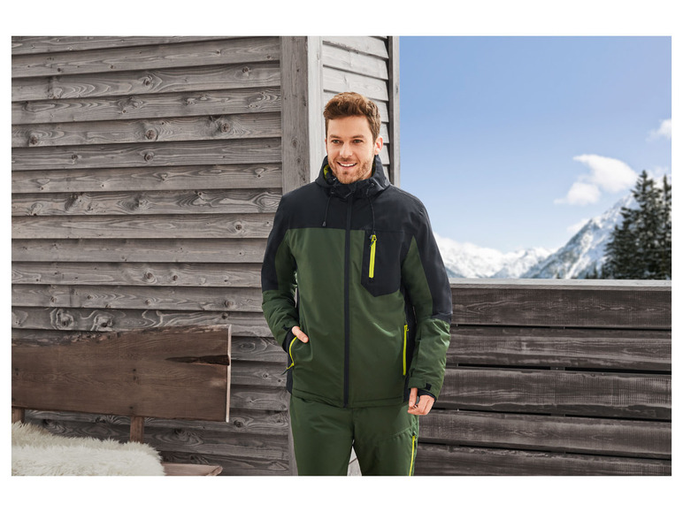 CRIVIT Herren Skijacke, wind- und wasserdicht