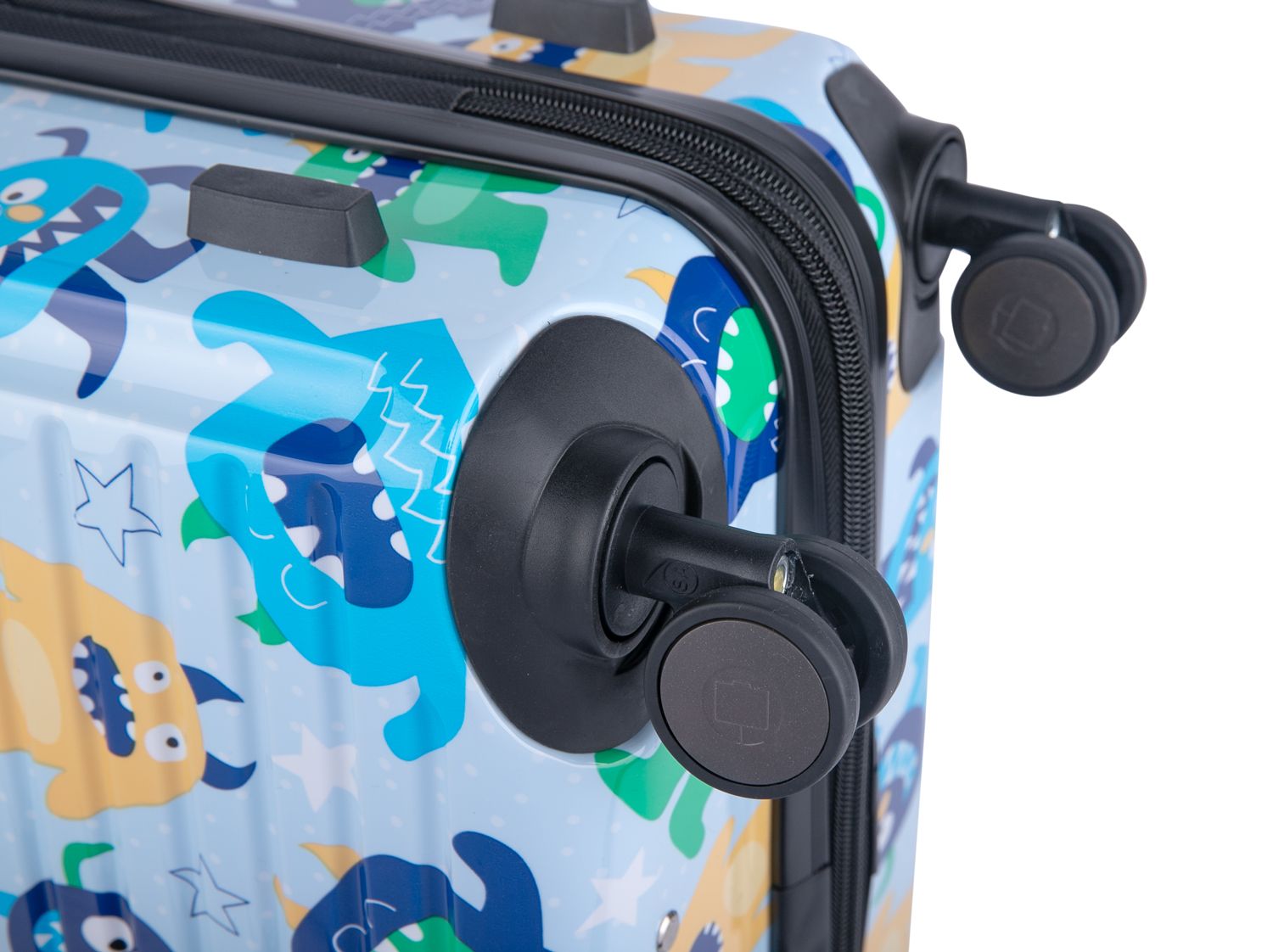 MITTE - children's suitcase hand luggage SPACE Dark blue matt, TSA, 55 cm, 55 litres