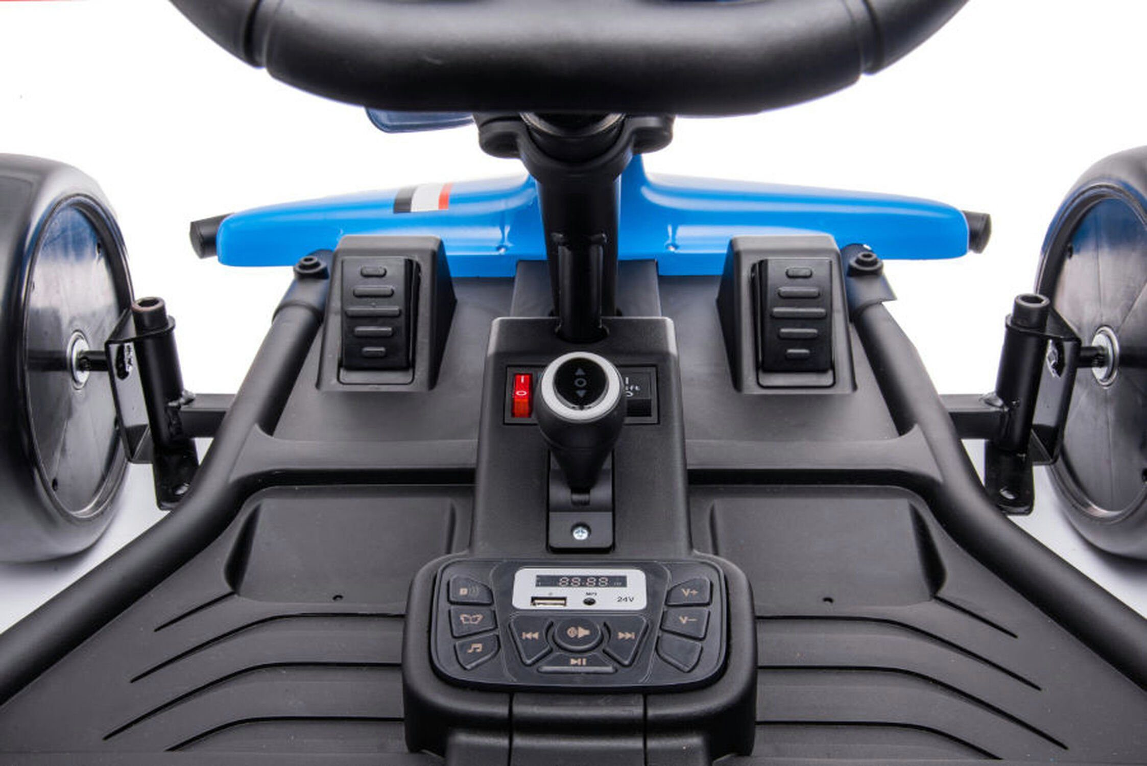 TPFLiving electric children's quad eDrift car - battery: 2 x 12 volts/7Ah, load capacity 60 kg, children's car - electric car - electric go-kart