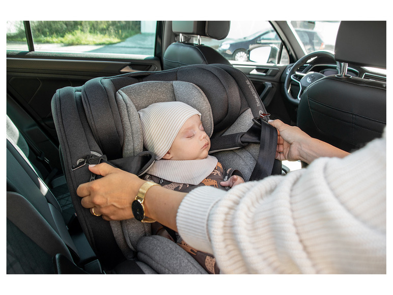 Osann Autokindersitz »Turai360 SL«, 360-Grad-Drehfunktion, grau