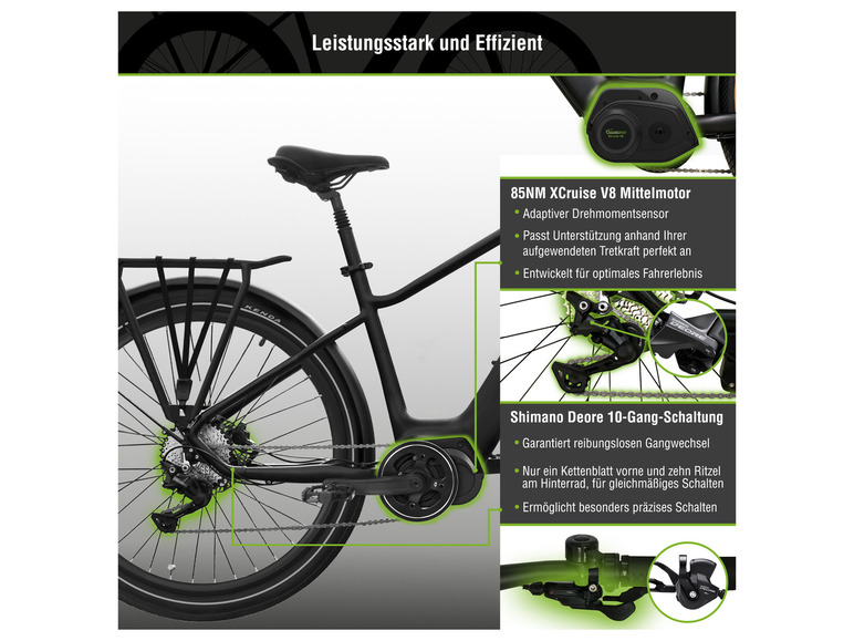 SachsenRad E-Bike, »E-SUV R6T Centro«, All-Terrain