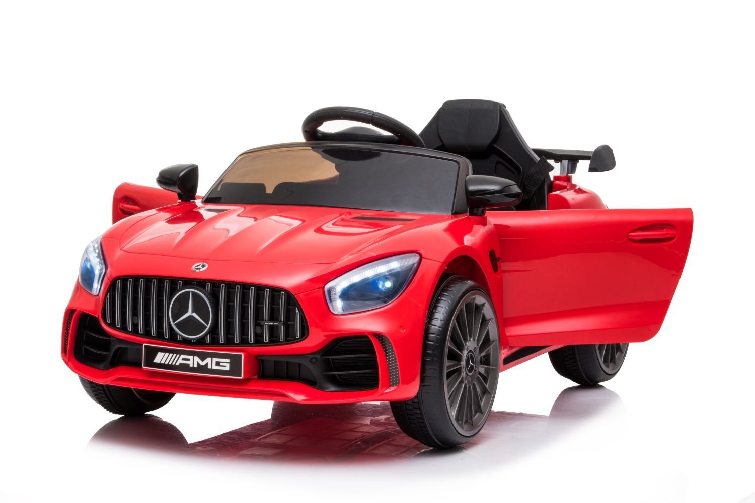 Toys Store Elektro-Kinderauto Mercedes Gtr Amg Kinder Elektro Auto Kinderfahrzeug Sportwagen, Belastbarkeit 35 kg