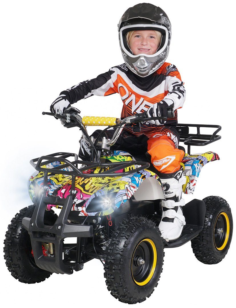 Actionbikes Motors electric children's quad children's electric quad Torino ATV 1000 W 36 V, load capacity 50 kg, (1 piece), pocket quad - safety touch - perforated disc brake - up to 25 km/h