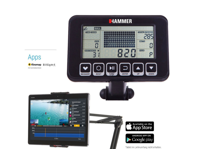 HAMMER Wasserrudergerät Ocean One