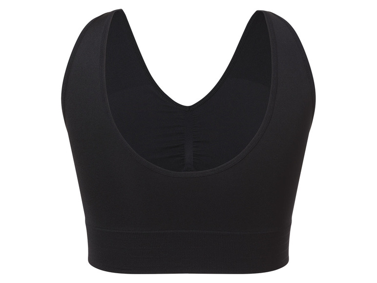 CRIVIT Damen Sport Bustier, Medium Level, seamless