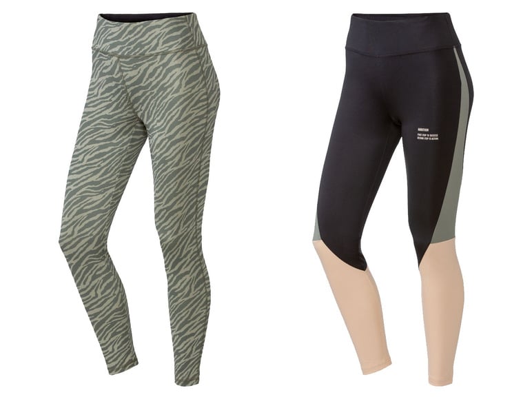 CRIVIT Damen Funktionstights mit Schlüsseltasche