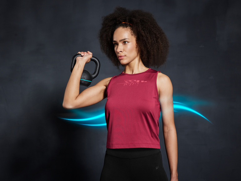 CRIVIT Damen Funktionstop mit dynamischer Kühltechnologie