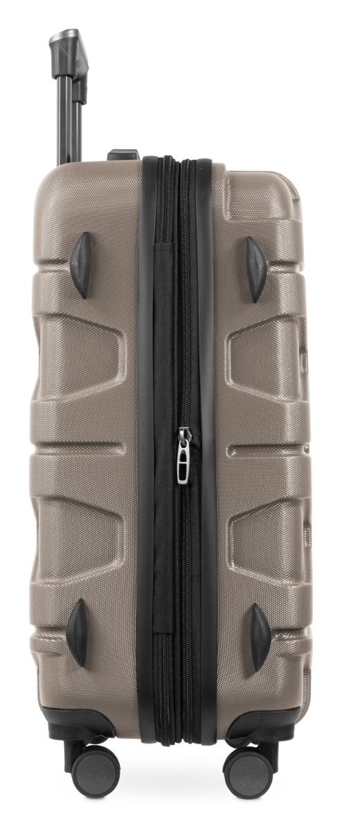 X-Kölln - hand luggage suitcase, hard shell autumn gold, TSA, 55 cm, 42-50 liters