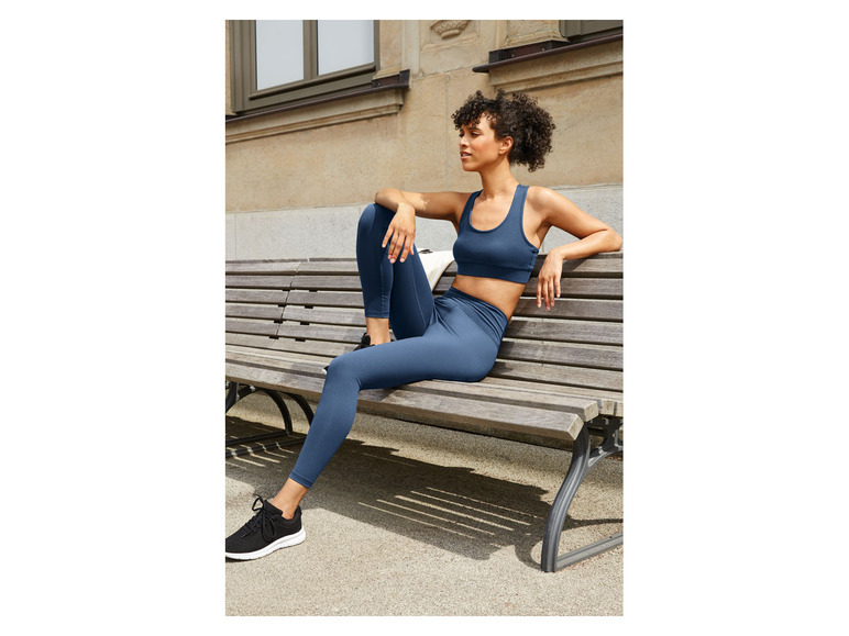 CRIVIT Damen Funktionstights, schnelltrocknend und feuchtigkeitsableitend