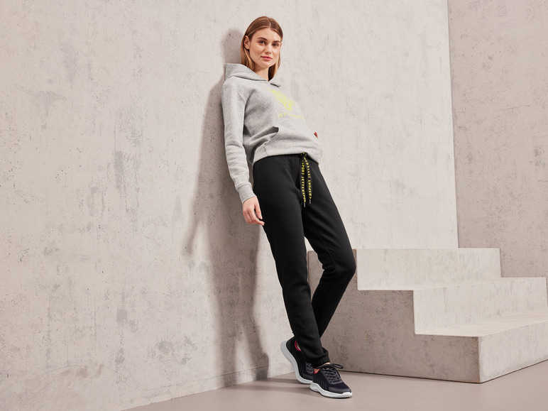 CRIVIT by Jette Sport Damen Sweathose, angeraute Innenseite