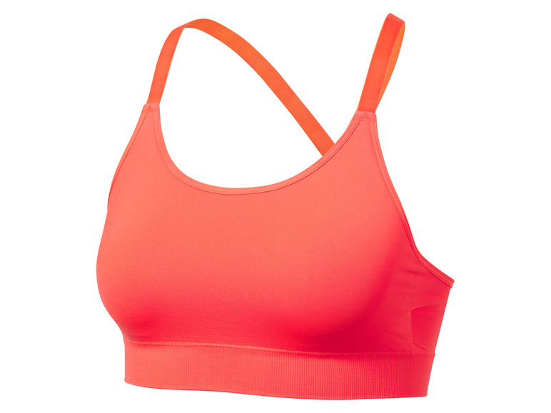 CRIVIT Damen Sport Bustier, Medium Level, seamless