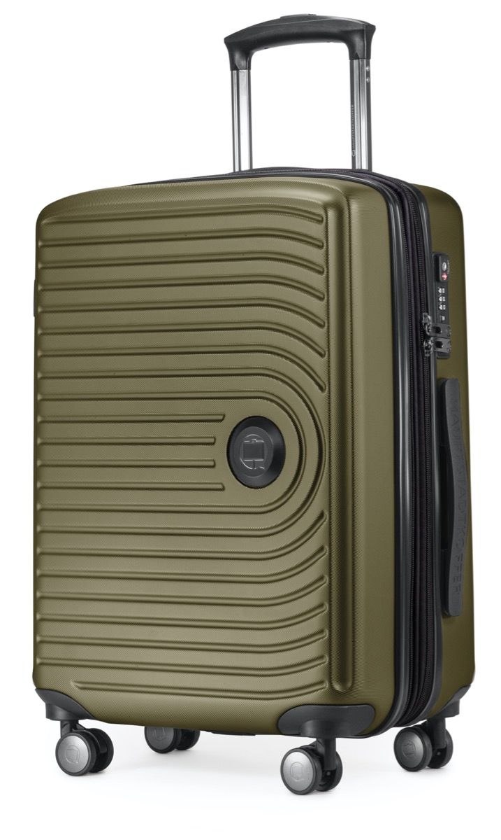 MITTE - hand luggage hard shell matt, XXL extension, TSA, 55 cm, 55 liters