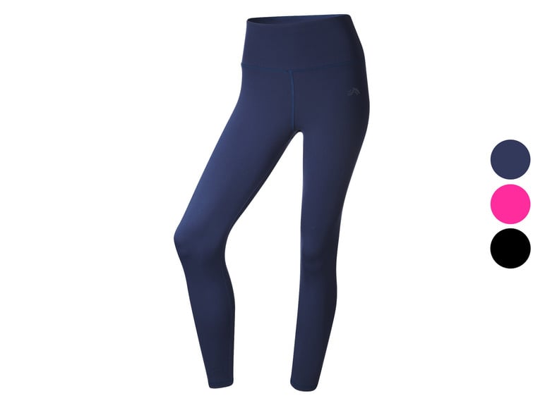 CRIVIT Damen Funktionstights mit integrierter Tasche im Bund