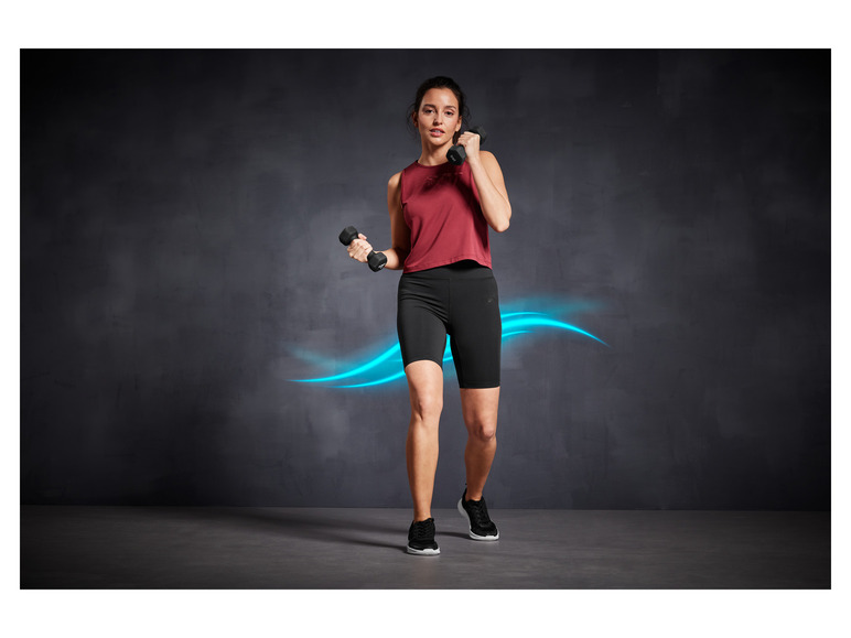 CRIVIT Damen Funktionsradler mit dynamischer Kühltechnologie