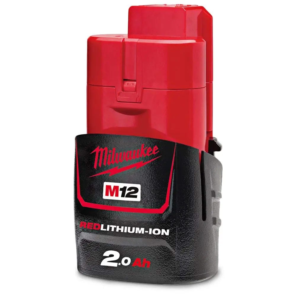 MILWAUKEE 12V 2 Piece 1 x 2.0Ah/1 x 4.0Ah Combo Kit M12FPP2A2422B