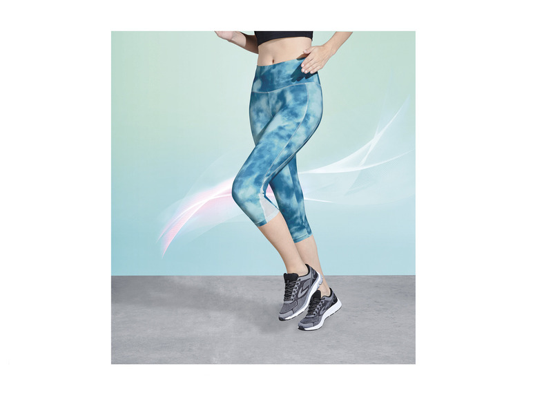 CRIVIT Damen Funktionscapri, schnelltrocknend