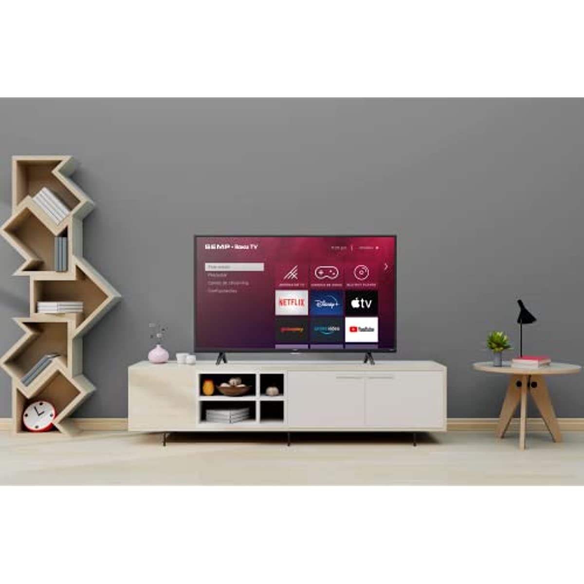 Smart TV LED 32' HD Semp 32R5500 - Wifi, HDMI, USB