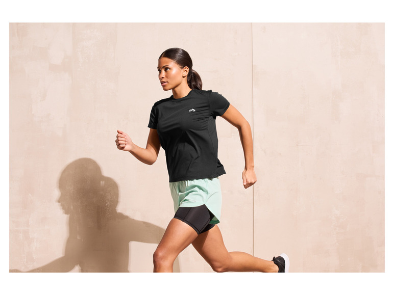 CRIVIT Damen Funktionsshirt mit verlängerter Rückseite