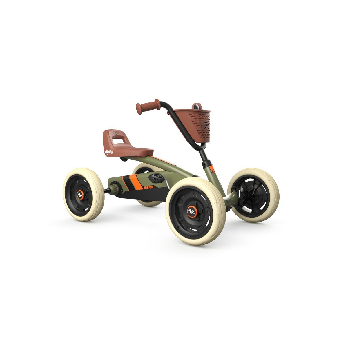 Berg Kinderfahrzeug-Räder Berg Pedal Gokart Buzzy Retro Green