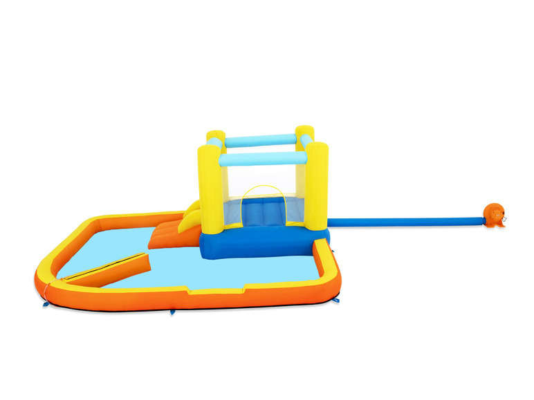 Bestway H2OGO!® Mega-Wasserpark Beach Bounce™ mit Dauergebläse