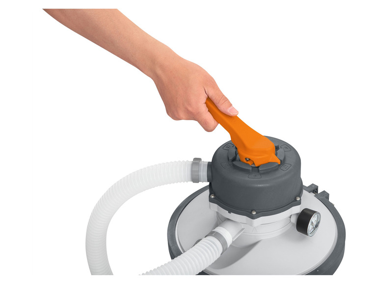 Bestway Flowclear™ Sandfilteranlage, 3.028 l/h, mit Chemikaliendosierer