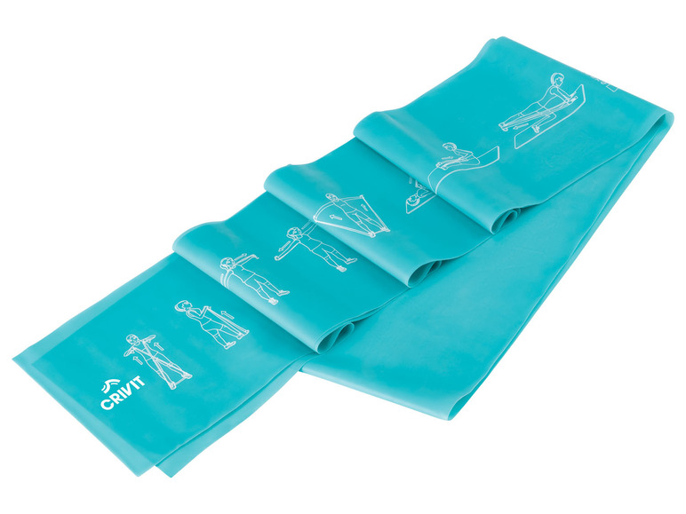 CRIVIT Fitnessbänder-Set, 4-teilig