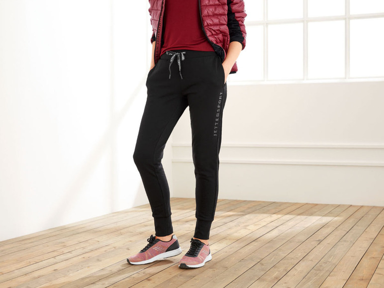 CRIVIT by Jette Sport Damen Sweathose, mit Baumwolle