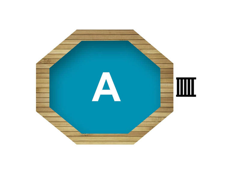 Karibu Karibu Holzpool »Classic«, wahlweise mit Sonnenterrasse