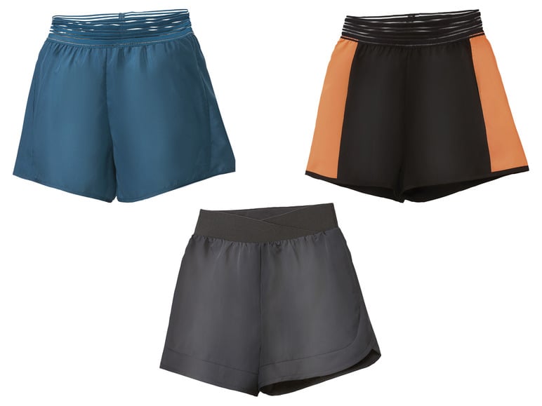 CRIVIT Damen Funktionsshorts, schnelltrocknend