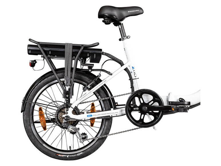 Zündapp Faltrad E-bike Klapprad Pedelec »Z110«, 20 Zoll, StVZO, Tiefeinsteiger