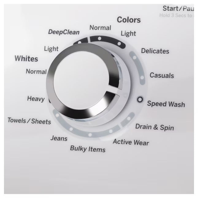 GE 4.5-cu ft High Efficiency Agitator Top-Load Washer (White)
